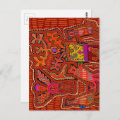 Carte Postale Rituel de peyote chamanique Kuna - La SCOTUS coupe (Devant / Derrière)