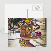 Carte Postale Rituel maya Costa (Devant / Derrière)