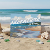 Carte Postale Rivage d'aventure du lac Michigan