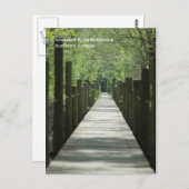 Carte postale River Boardwalk (Devant / Derrière)