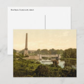 Carte Postale River Boyne, comté de Louth (Devant / Derrière)