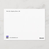 Carte Postale River Exe, Topsham, Devon, Royaume-Uni (Dos)