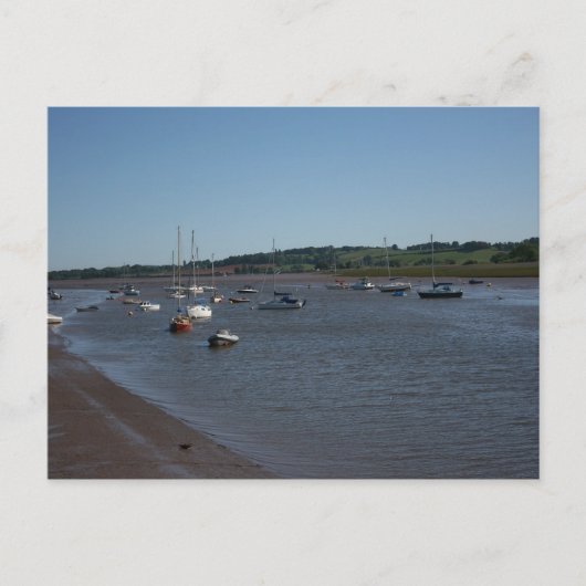 Carte Postale River Exe, Topsham, Devon, Royaume-Uni (Devant)