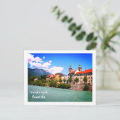 Carte Postale River Inn Innsbruck Autriche (Debout devant)