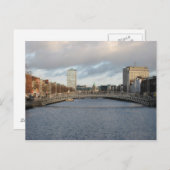 Carte Postale River Liffey Irlande Dublin (Devant / Derrière)