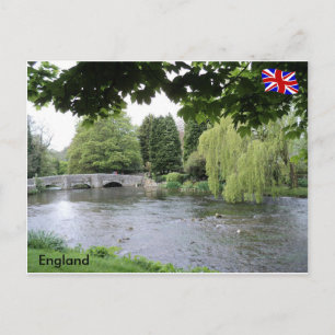 Carte Postale River Rye, Peak District, Derbyshire, Angleterre.