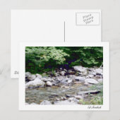 Carte Postale River Stones, c) Sandiish (Devant / Derrière)