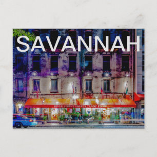 Carte Postale river street sweats magasin de bonbons