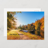 Carte Postale River Wharfe, Yorkshire, (Devant / Derrière)