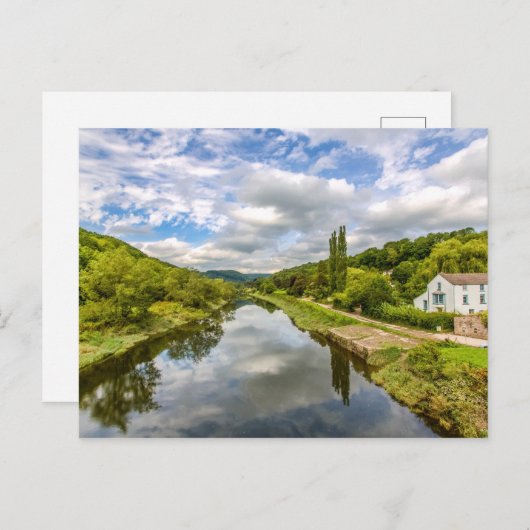 Carte postale River Wye (Devant / Derrière)