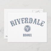 Carte Postale Riverdale (Devant / Derrière)