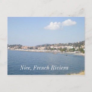 Carte Postale Riviera française, Nice, Côte d'Azur