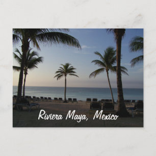 Carte Postale Riviera Maya Cancun Mexique Plage Vacances