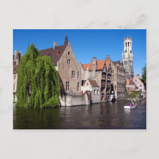 Carte Postale Rivière à Brugge, Belgique (Devant)