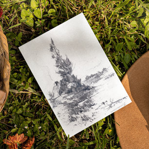 Carte Postale Rivière Agamanticus par Charles Woodbury