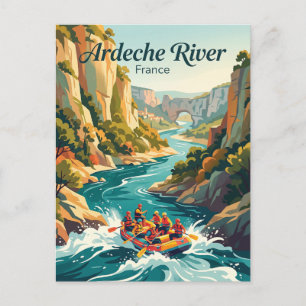 Carte Postale Rivière Ardèche France