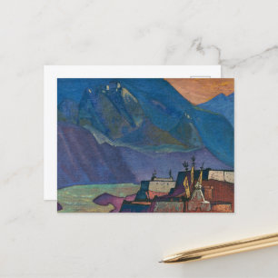Carte Postale Rivière Chandra par Nicholas Roerich