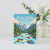 Carte Postale Rivière Chilko Colombie-Britannique, Canada (Debout devant)
