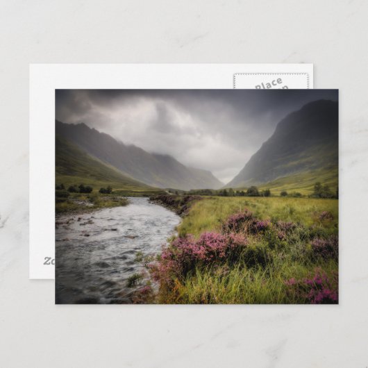 Carte Postale Rivière Coe (Devant / Derrière)