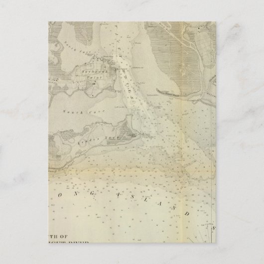 Carte Postale Rivière Connecticut à la bouche (Devant)