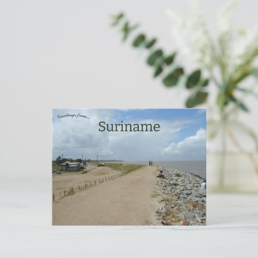 Carte Postale Rivière Corantijn Suriname (Debout devant)