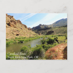 Carte Postale Rivière Crooked, Oregon