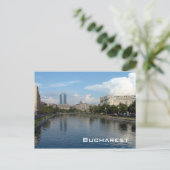 Carte Postale Rivière Dambovita - Bucarest (Debout devant)