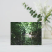 Carte Postale rivière dans la croatie forestière (Debout devant)