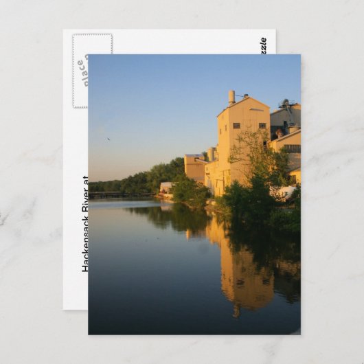 Carte Postale Rivière de Hackensack (Devant / Derrière)