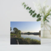 Carte Postale Rivière de Hackensack de parc d'Olsen (Debout devant)