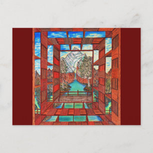 Carte Postale Rivière de la ligne de guérison