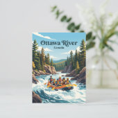 Carte Postale Rivière des Outaouais Canada (Debout devant)