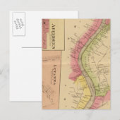 Carte Postale Rivière et vallée de l'Ohio supérieur 2 (Devant / Derrière)