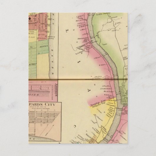 Carte Postale Rivière et vallée de l'Ohio supérieur 5 (Devant)