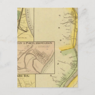 Carte Postale Rivière et vallée de l'Ohio supérieur 7