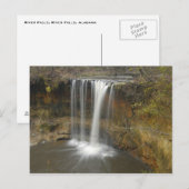 Carte Postale Rivière Falls Alabama (Devant / Derrière)