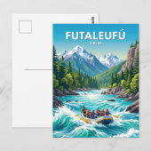 Carte Postale Rivière Futaleufú Chili (Devant / Derrière)