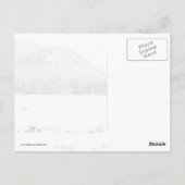 Carte Postale Rivière gelée (Dos)