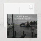 Carte Postale Rivière James (Devant / Derrière)