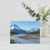 Carte Postale Rivière le long de l'autoroute Icefields Parkway 9 (Debout devant)