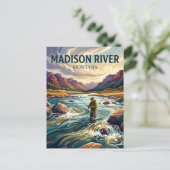 Carte Postale Rivière Madison États-Unis (Debout devant)
