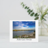 Carte Postale Rivière Matanzas à Palm Coast Floride (Debout devant)