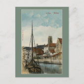 Carte Postale Rivière Mechelen Malines Dyle 1890 (Devant)