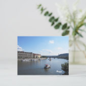 Carte Postale Rivière Moldava, Prague (Debout devant)