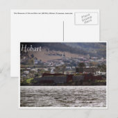Carte Postale rivière mona hobart (Devant / Derrière)