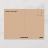 Carte Postale Rivière Pada Italie (Dos)