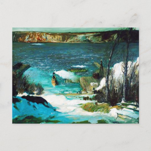 Carte Postale Rivière par George Wesley Bellows (Devant)