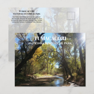 Carte Postale Rivière père Noël Cruz, sentier Juan Bautista de A