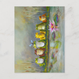 Carte Postale Rivière Ribbit