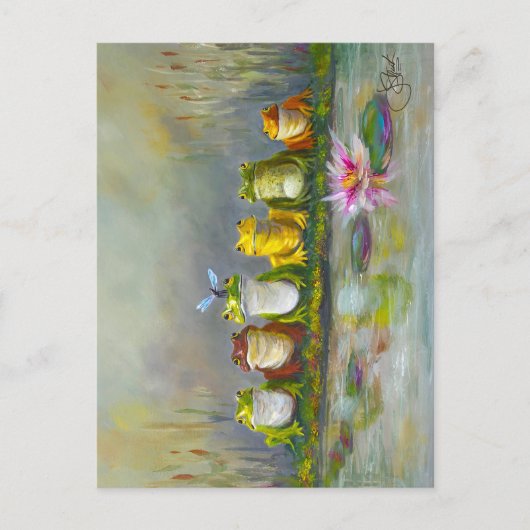 Carte Postale Rivière Ribbit (Devant)
